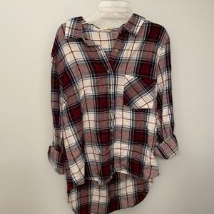 Francesca’s Miami Flannel Shirt